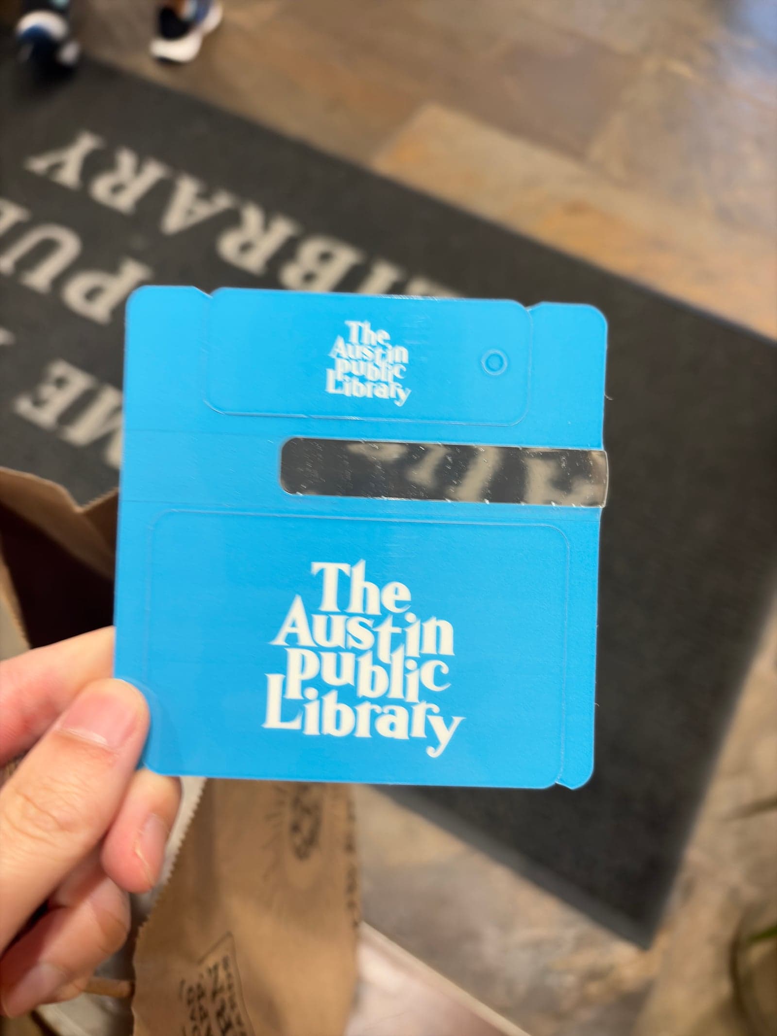 austin public library card