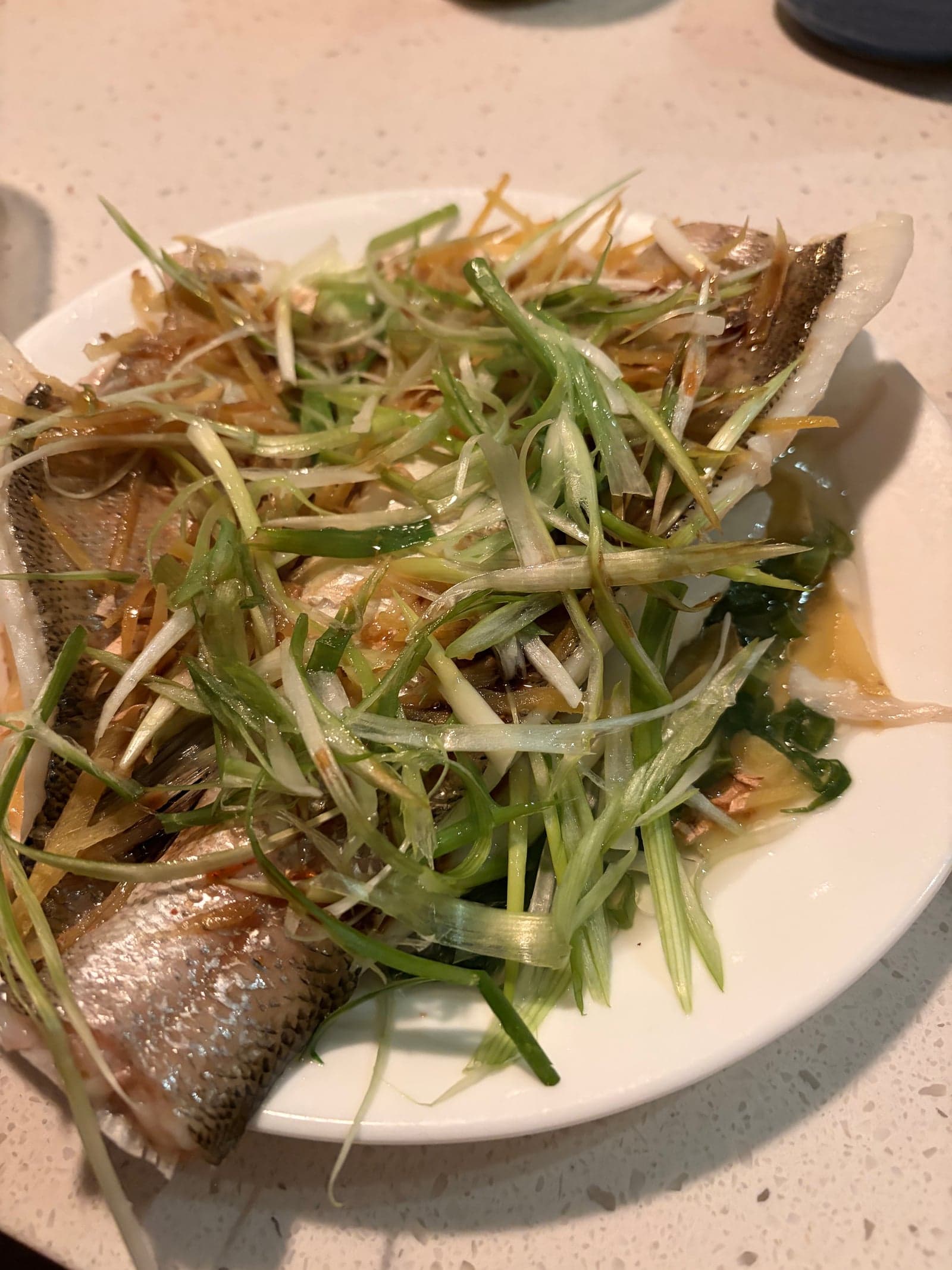 steamed fish