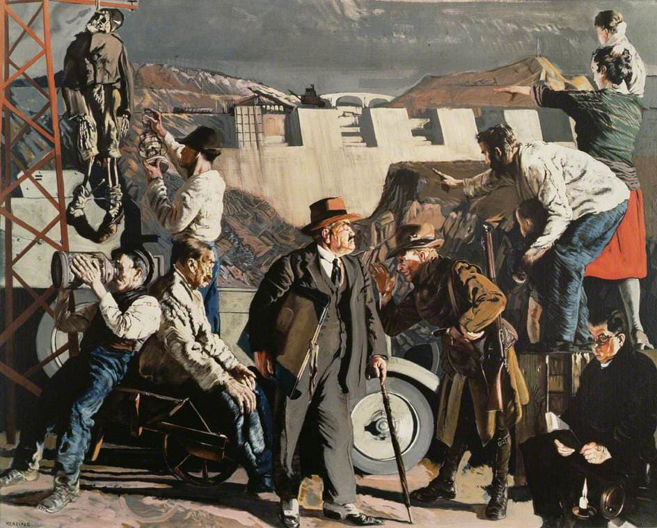 Night's Candles Are Burnt Out, Seán Keating, 1889–1977