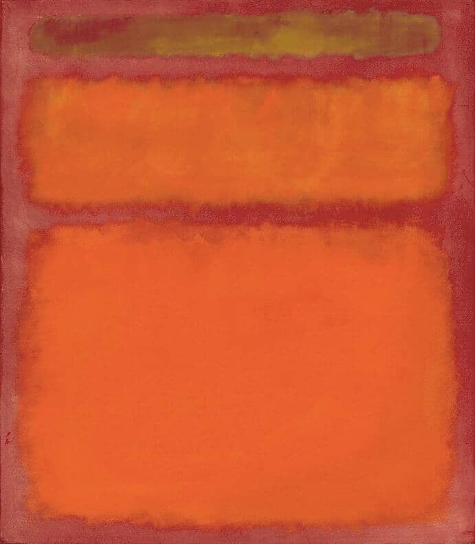 Mark Rothko, Orange, Red, Yellow, 1961